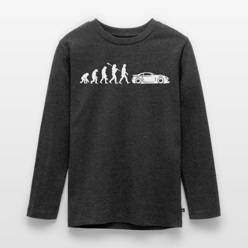Auto De Sport Evolution Teenager Premium Bio Langarmshirt