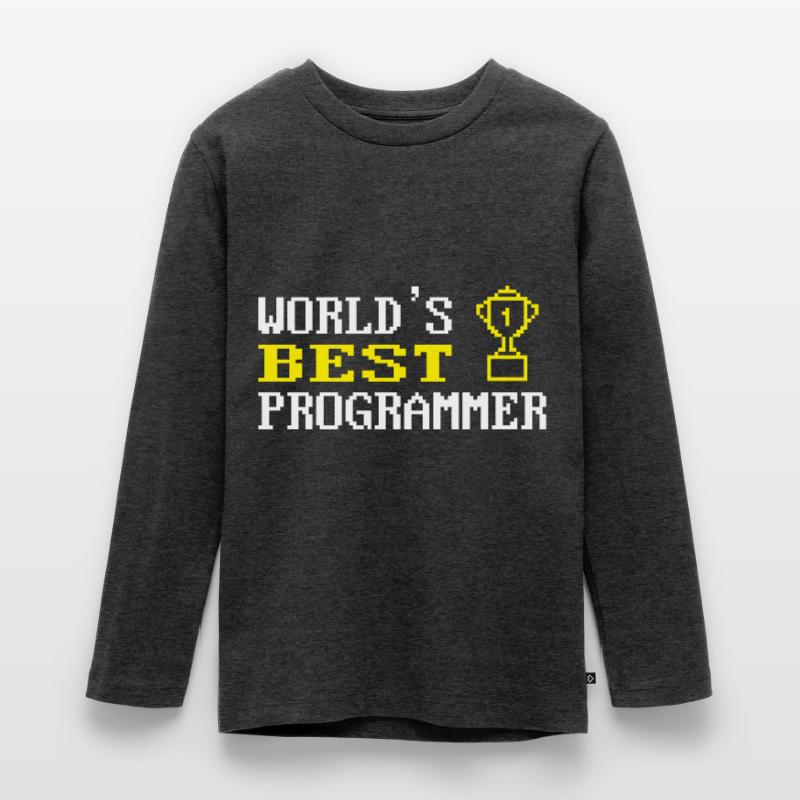 Programmer Coder Software Developer Teenager Premium Organic Long Sleeve Shirt