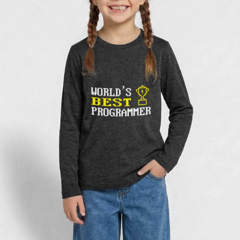 Programmer Coder Software Developer Teenager Premium Organic Long Sleeve Shirt