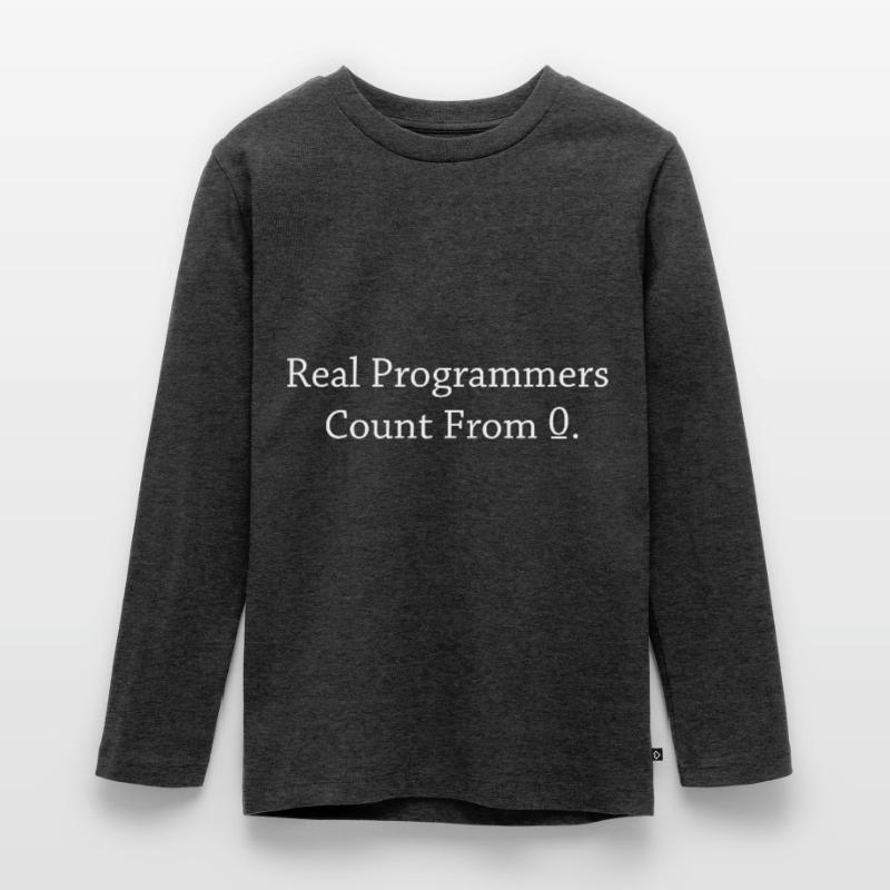 Programmierer Coder Software Entwickler Teenager Premium Bio Langarmshirt