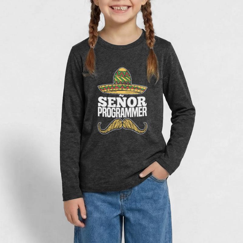 Programmierer Coder Software Entwickler Teenager Premium Bio Langarmshirt