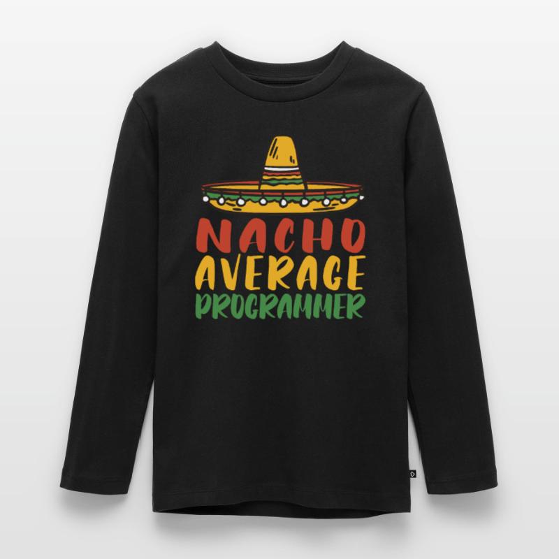 Programmierer Coder Software Entwickler Teenager Premium Bio Langarmshirt