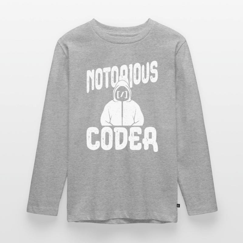 Programmer Coder Software Developer Teenager Premium Organic Long Sleeve Shirt