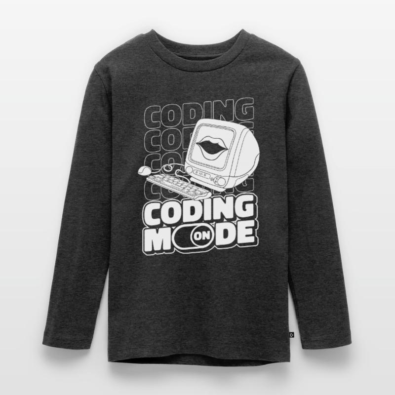 Developer Coder Programmer Computer T-shirt manches longues Premium Ado