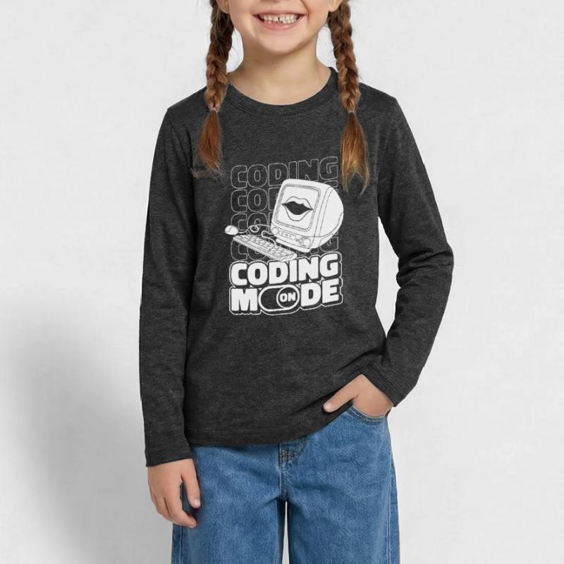 Entwickler Coder Programmierer Computer Teenager Premium Bio Langarmshirt