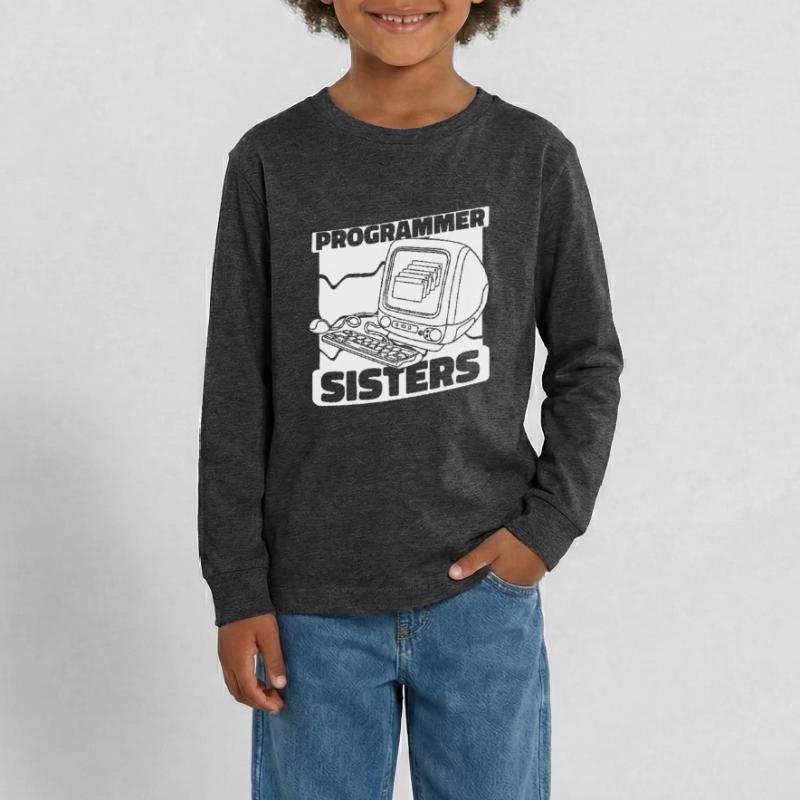 Entwickler Coder Programmierer Computer Teenager Premium Bio Langarmshirt