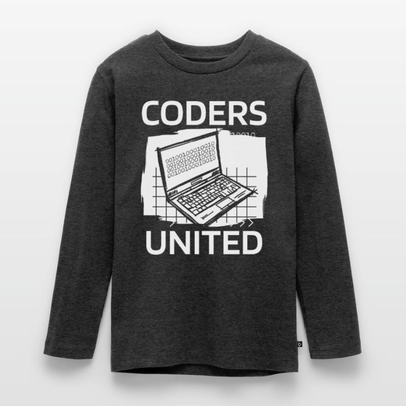 Developer Coder Programmer Teenager Premium Organic Long Sleeve Shirt