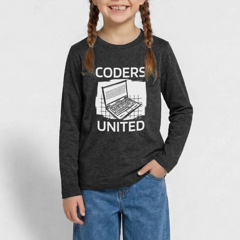 Developer Coder Programmer Teenager Premium Organic Long Sleeve Shirt