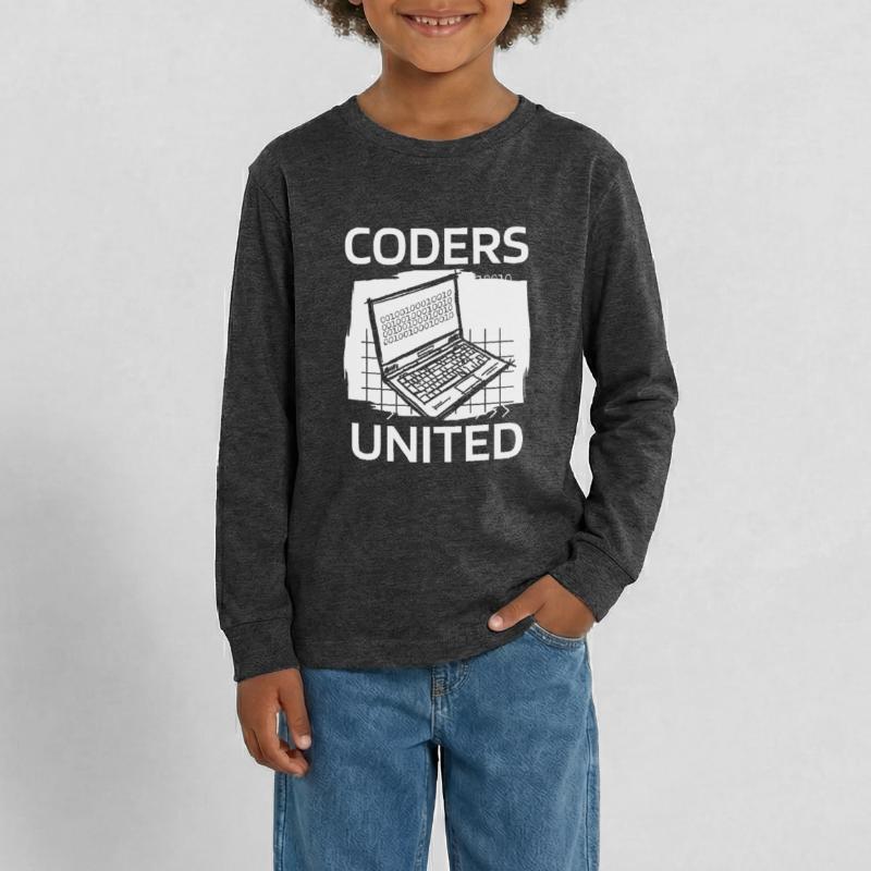Developer Coder Programmer Teenager Premium Organic Long Sleeve Shirt