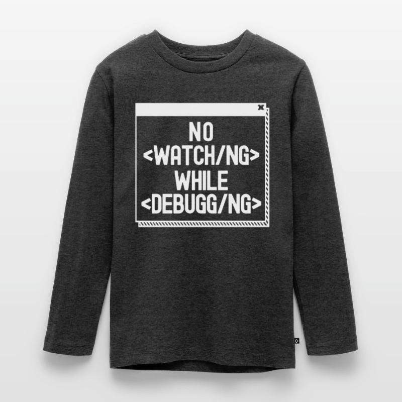 Entwickler Coder Programmierer Teenager Premium Bio Langarmshirt