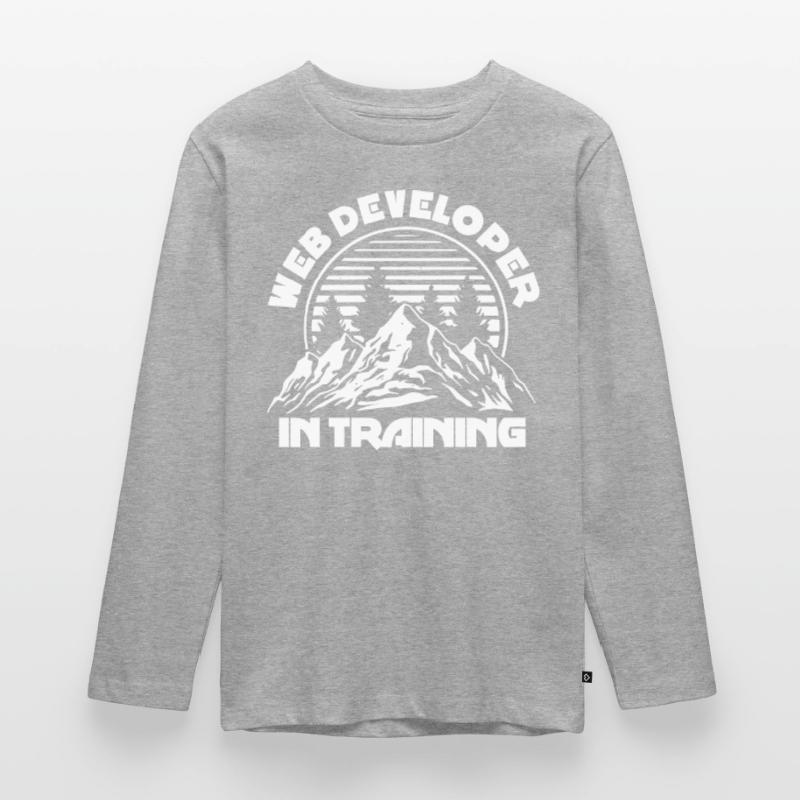 Web Developer Web Developer Training Teenager Premium Organic Long Sleeve Shirt