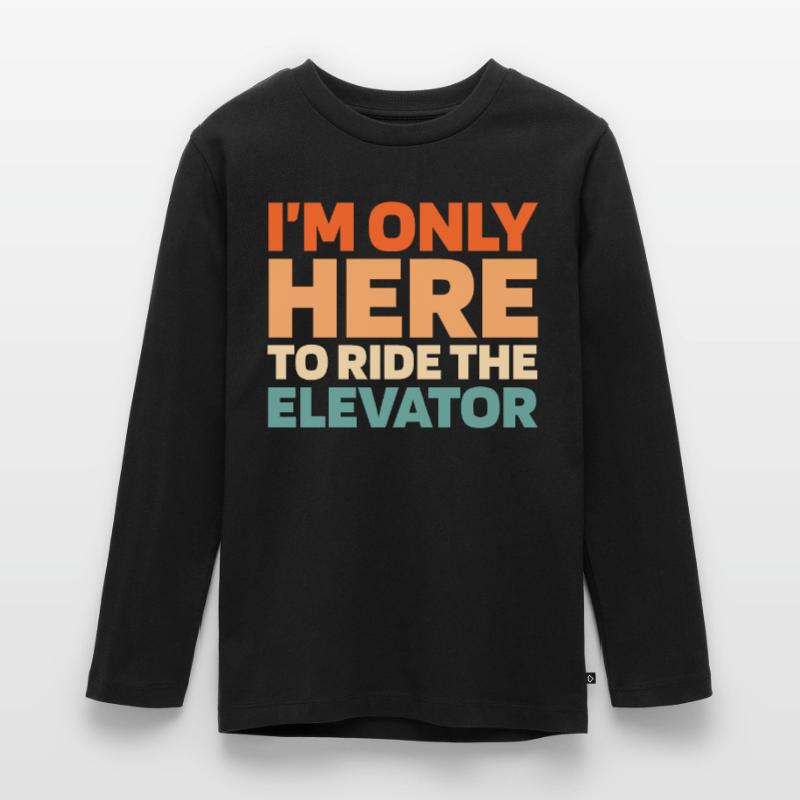 Elevator Elevator Teenager Premium Organic Long Sleeve Shirt