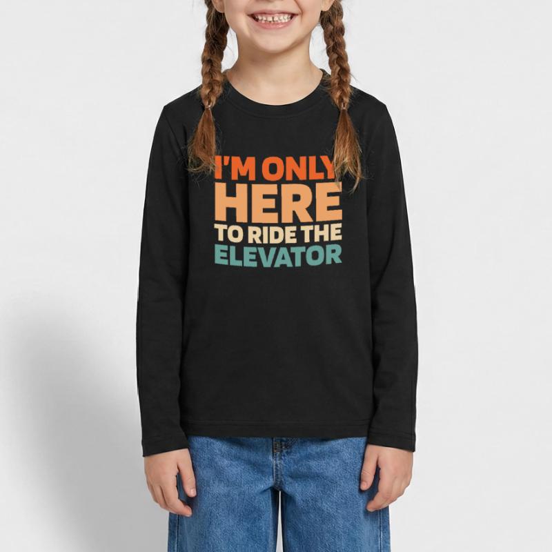 Elevator Elevator Teenager Premium Organic Long Sleeve Shirt