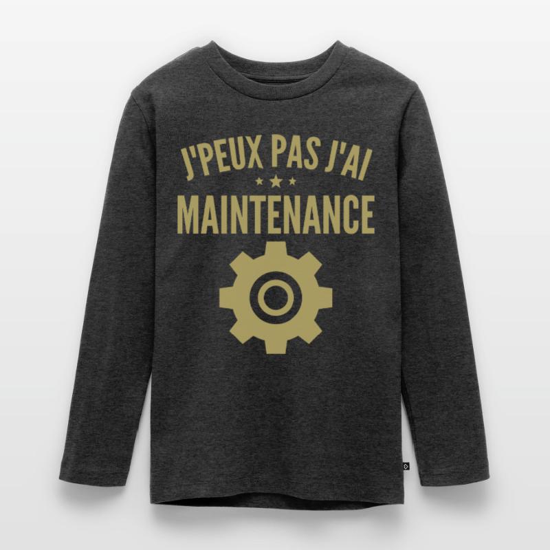 Computer maintenance Teenager Premium Organic Long Sleeve Shirt