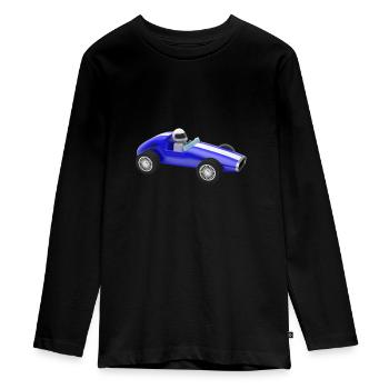 voiture de course auto automobile jouet - T-shirt manches longues Premium Ado - noir - Devant - AI Model Kid Female (0cm)