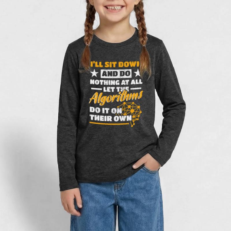 Algorithmen Computerprogrammierer Roboteringenieur Teenager Premium Bio Langarmshirt