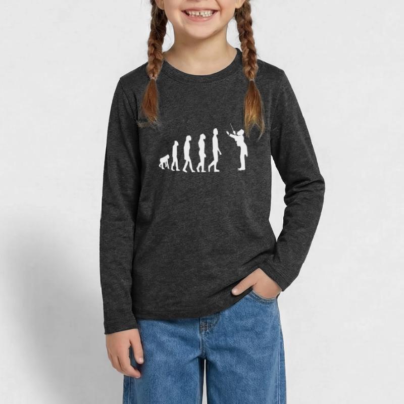 Conductor Evolution Dirigent Teenager Premium Bio Langarmshirt