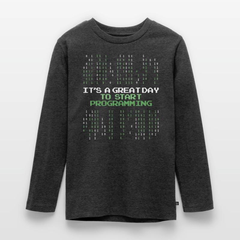 Super journée pour commencer à programmer Developer Coder T-shirt manches longues Premium Ado