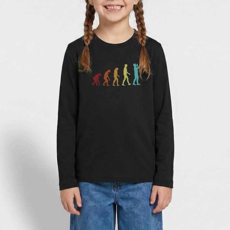 Harmonica Evolution Harmonicist Mouth Harp Teenager Premium Organic Long Sleeve Shirt