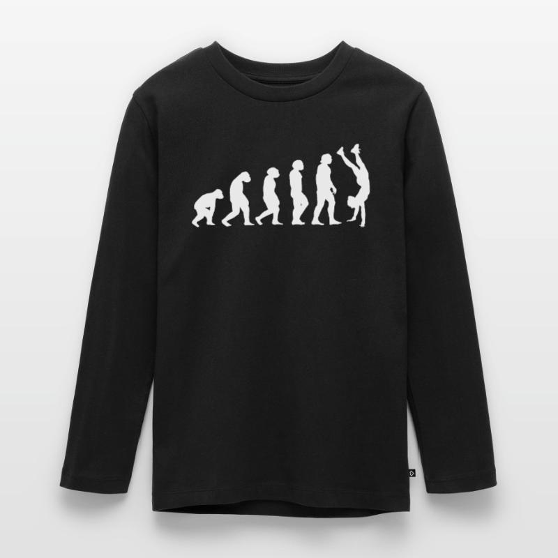 Handstand Evolution Teenager Premium Bio Langarmshirt