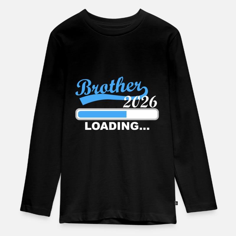 Brother 2026 est invité - T-shirt manches longues Premium Ado - noir