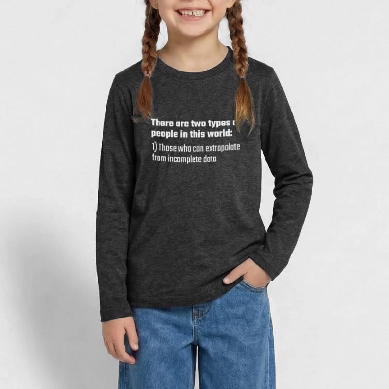 Daten Informatik Statistik Daten Big Data Code Teenager Premium Bio Langarmshirt