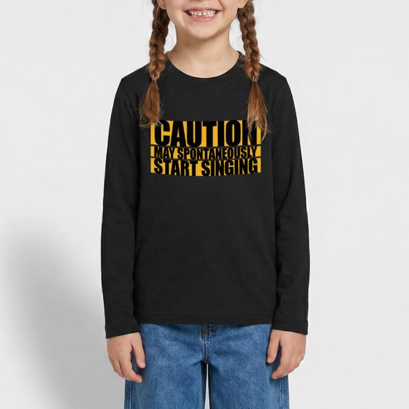 may spontaneously start singing Teenager Premium Organic Long Sleeve Shirt