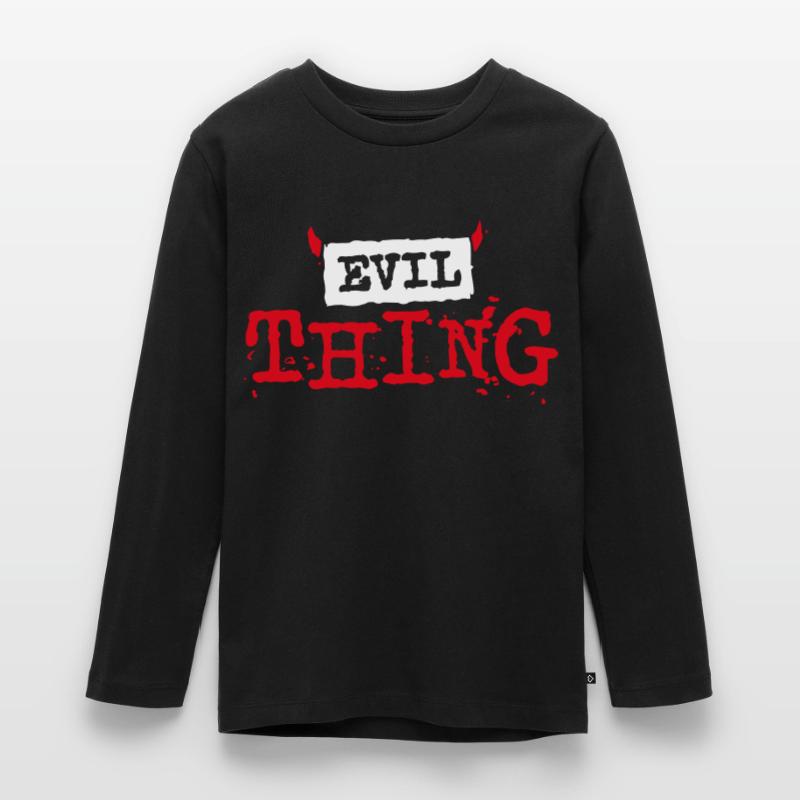 Evil Thing Teenager Premium Organic Long Sleeve Shirt