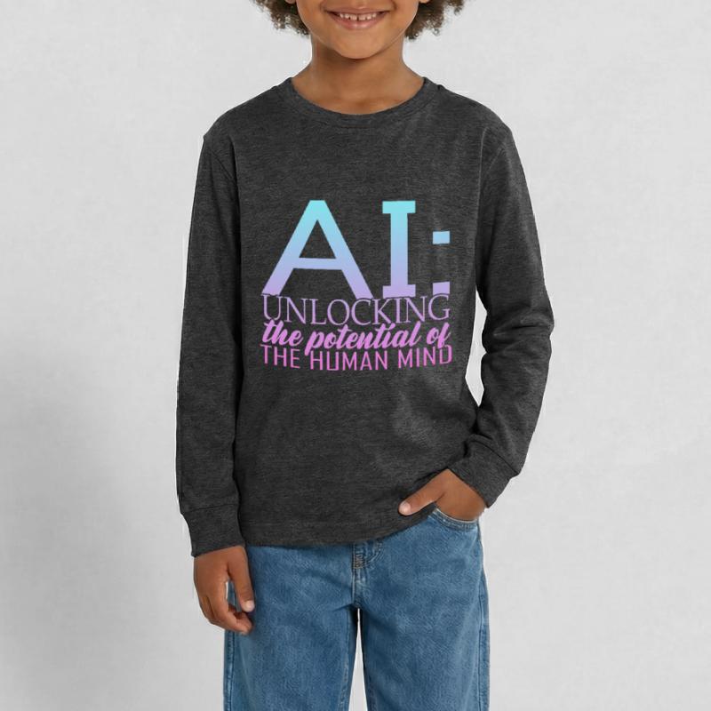 Artificial Intelligence Deep Learning Teenager Premium Organic Long Sleeve Shirt
