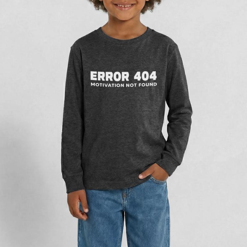 nerd coder server download error 404 Teenager Premium Bio Langarmshirt