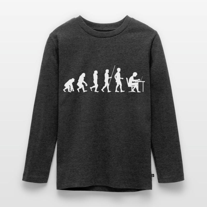 Programmeur évolution code étudiant en informatique T-shirt manches longues Premium Ado