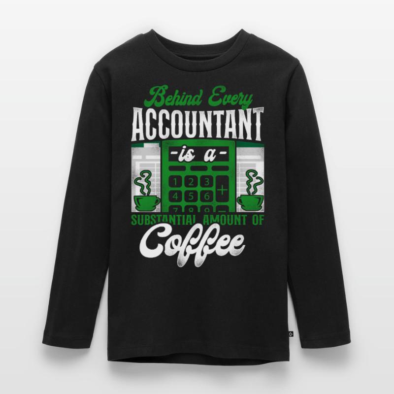Comptable Comptable Comptable Comptabilité T-shirt manches longues Premium Ado