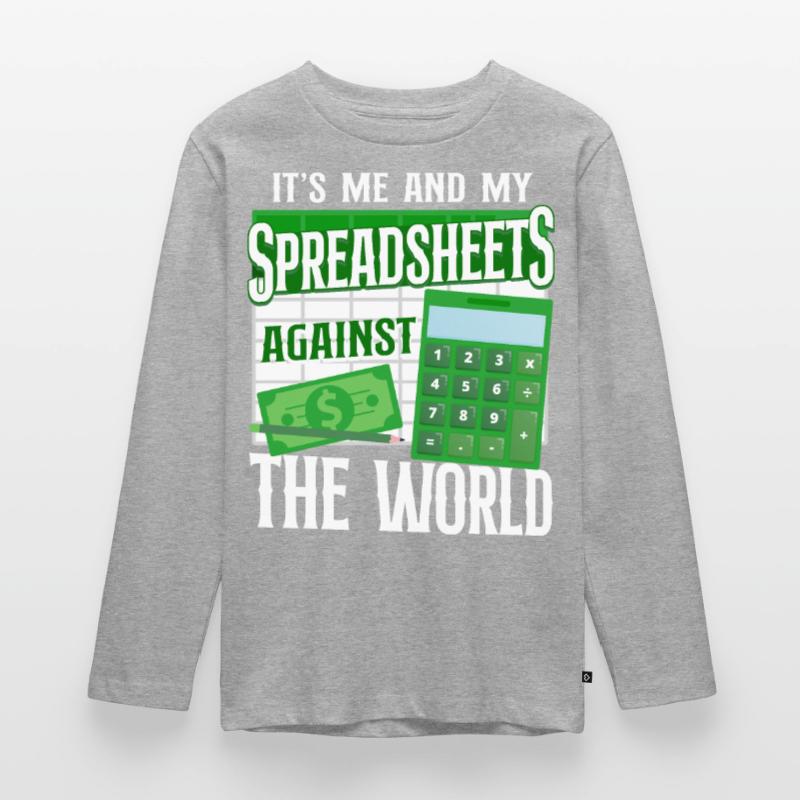 Comptable Comptable Comptable Comptabilité T-shirt manches longues Premium Ado