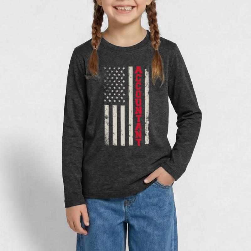 Comptable Comptable Comptable Comptabilité T-shirt manches longues Premium Ado