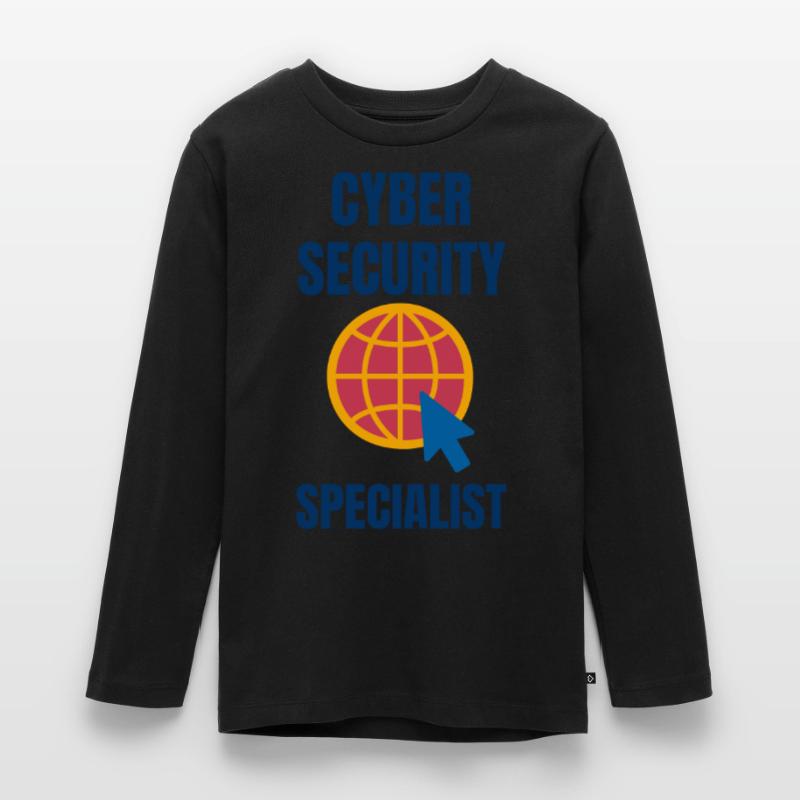 Cybersecurity - IT Security Computer Scientist Teenager Premium Organic Long Sleeve Shirt
