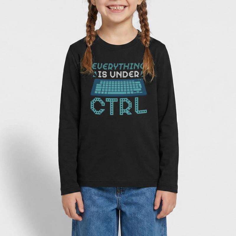 Everything is under Ctrl Computer Programmer Teenager Premium Organic Long Sleeve Shirt