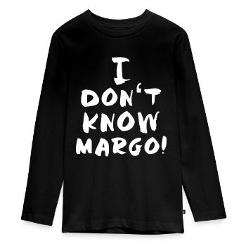 why is the carpet all wet todd - Teenager Premium Organic Long Sleeve Shirt - black - Front - AI Model Kid Female (0cm)