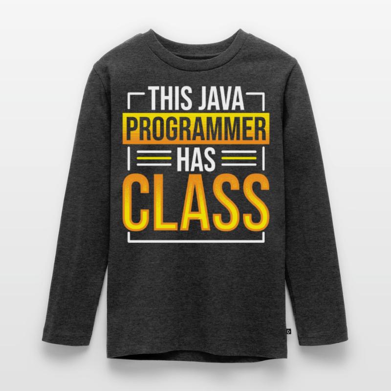 Ce programmeur Java a un codage de programmation de classe T-shirt manches longues Premium Ado