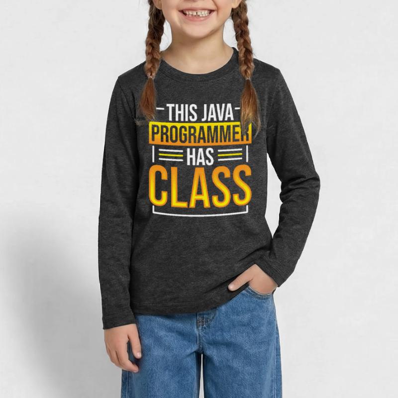This Java Programmer has Class Programming Coding Teenager Premium Bio Langarmshirt
