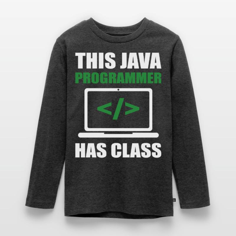 Ce programmeur Java a un codage de programmation de classe T-shirt manches longues Premium Ado