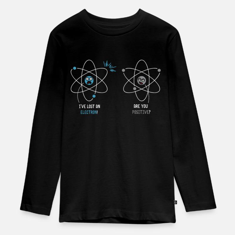 Formule scientifique de la physique quantique - T-shirt manches longues Premium Ado - noir