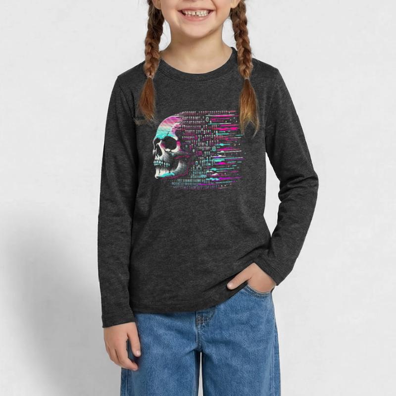 Hacker Programmierer Programmieren Informatik Teenager Premium Bio Langarmshirt