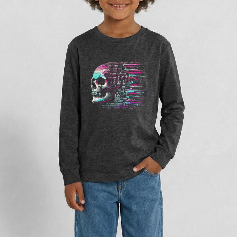 Hacker Programmierer Programmieren Informatik Teenager Premium Bio Langarmshirt