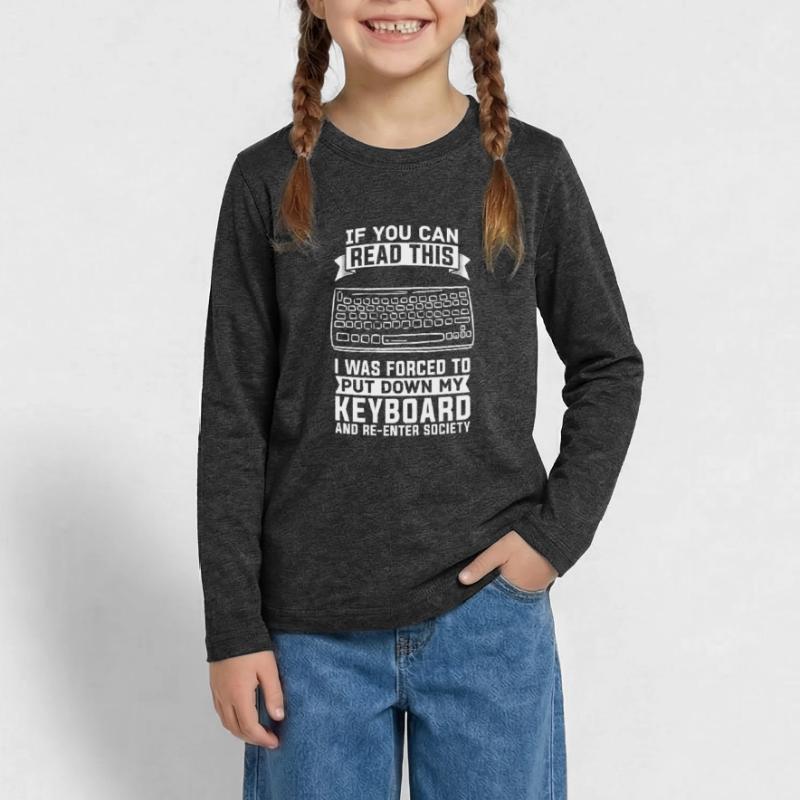 Programmierer Coder Software Entwickler Teenager Premium Bio Langarmshirt