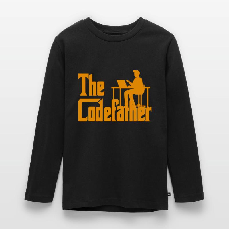 The Codefather Coding Programier Cadeau T-shirt manches longues Premium Ado