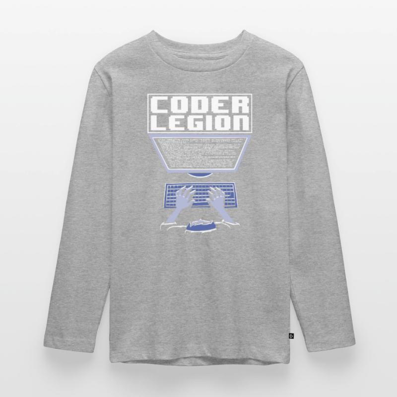 Programmeur Coder Développeur de logiciels T-shirt manches longues Premium Ado