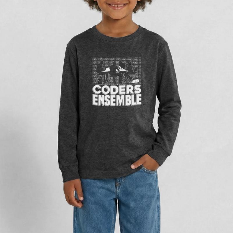 Programmeur Coder Développeur de logiciels T-shirt manches longues Premium Ado