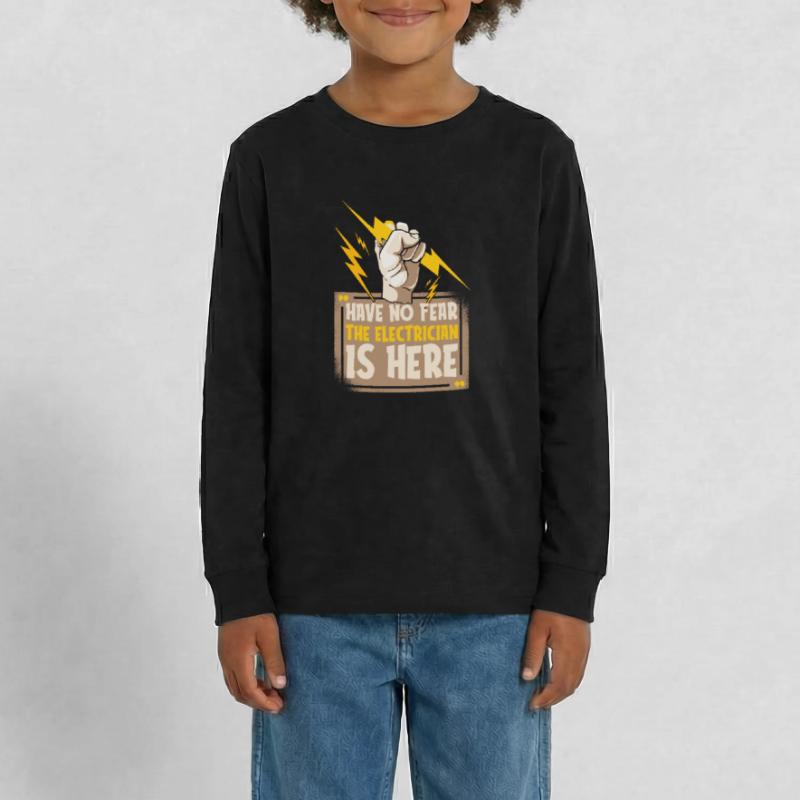 Electrician Electrical Engineer Electronics Technician Teenager Premium Organic Long Sleeve Shirt
