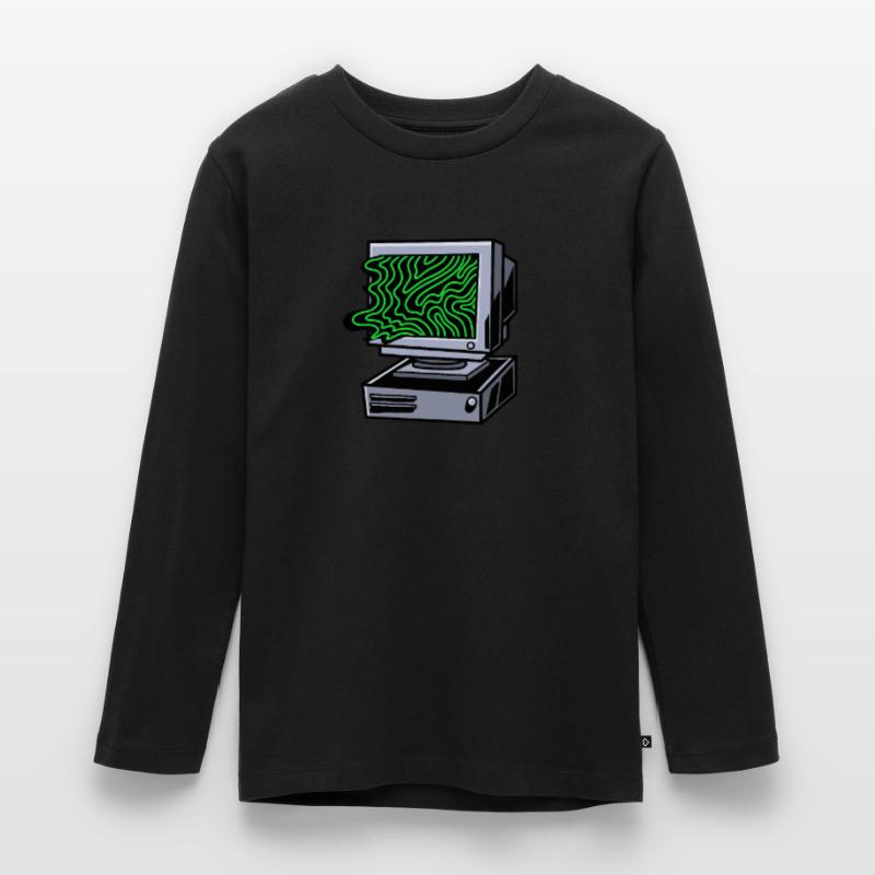 Developer Coder Programmer Teenager Premium Organic Long Sleeve Shirt
