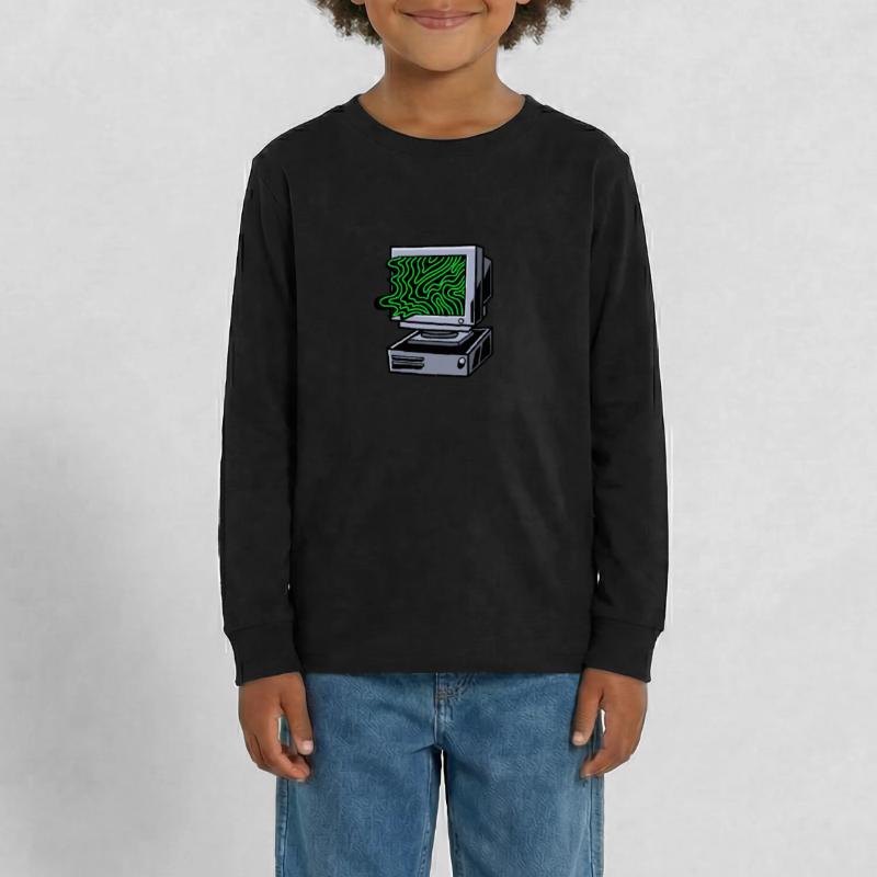 Developer Coder Programmer Teenager Premium Organic Long Sleeve Shirt